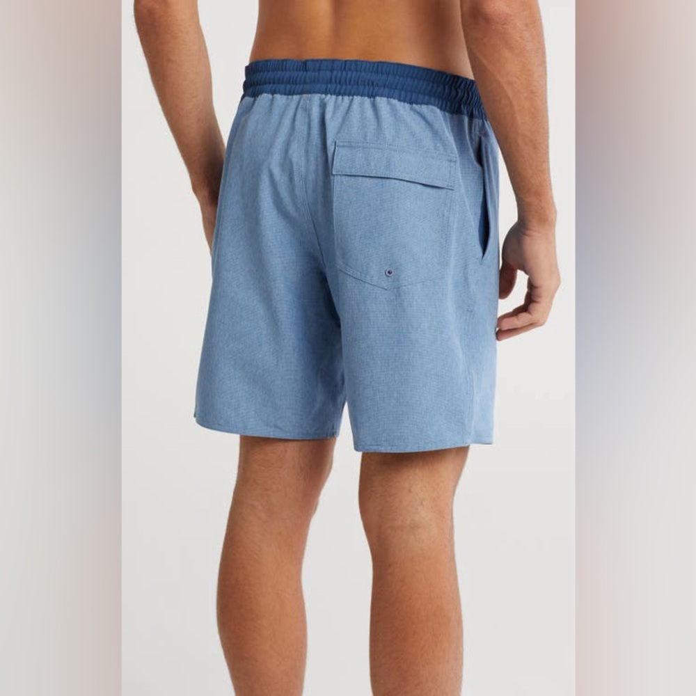 Volcom Blue Choppy Water Board Shorts Size XL - Picture 3 of 10
